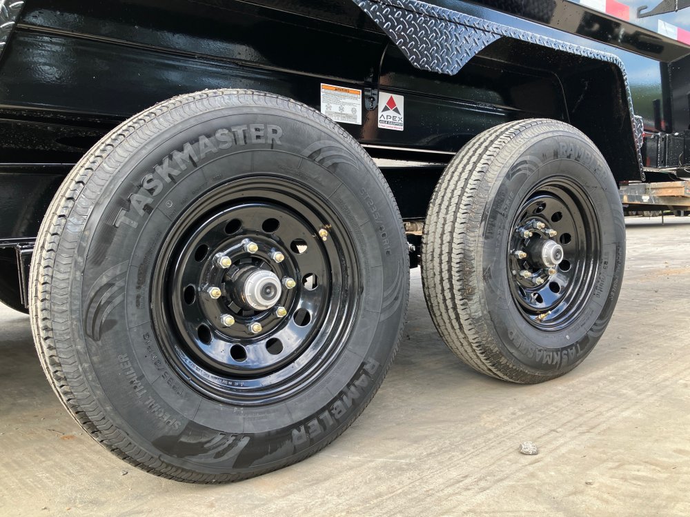 2026-Iron-Bull-Trailers-7x16-Gooseneck-14K-Dump-Trailer-4'-Sides,-TELE-Hoist,-7GA-Floor,-Dual-6"-I-B