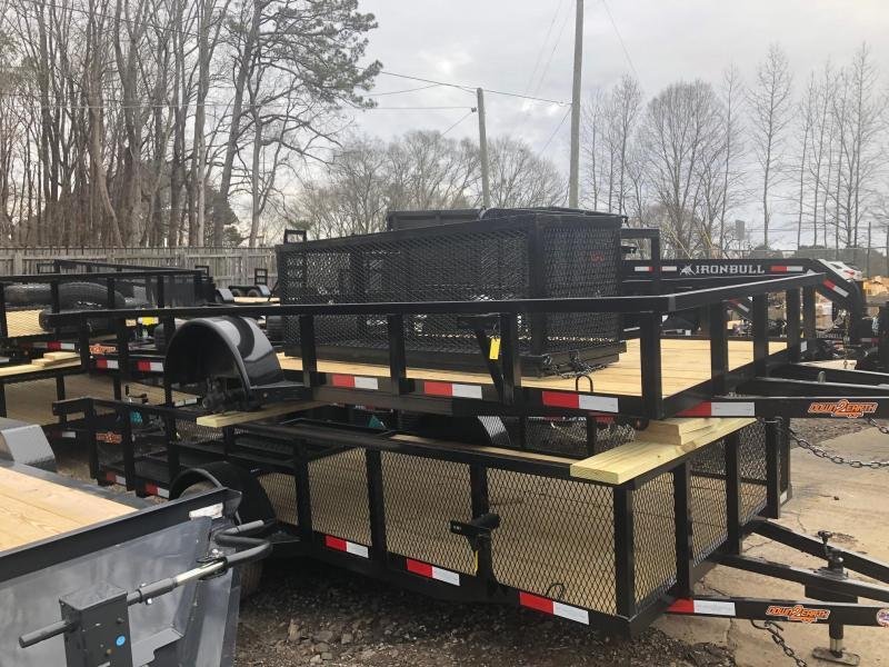 2025-Down-To-Earth-Trailers-6.5x10-3500#-3.5K-Single-Axle-Utility-Trailer-Tube-Top-U3.5K610D