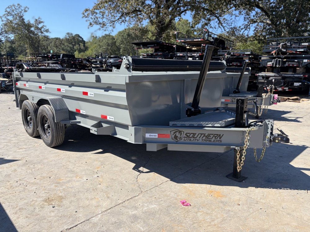 2026 Southern Utility Trailers 2026 Southern Utility Trailers 7x14 14K Dump Trailer - 2' Sides, Tele