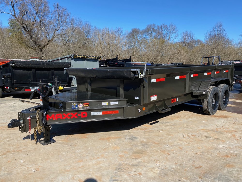 2026-MAXXD-Trailers-7x16-2ft-16k-16-Ply-8-Ton-Dump-Trailer-Wireless-Remote-D16K7162X