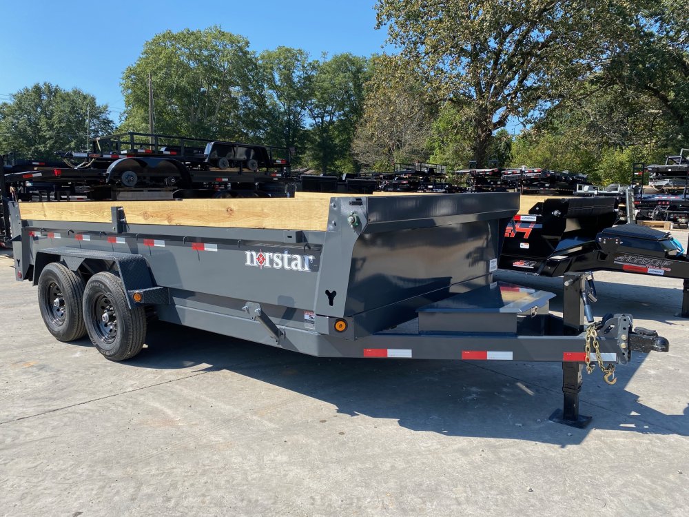 2026 Norstar DCB 7x16 14K 2ft 7 Ton 14000# Dump Trailer