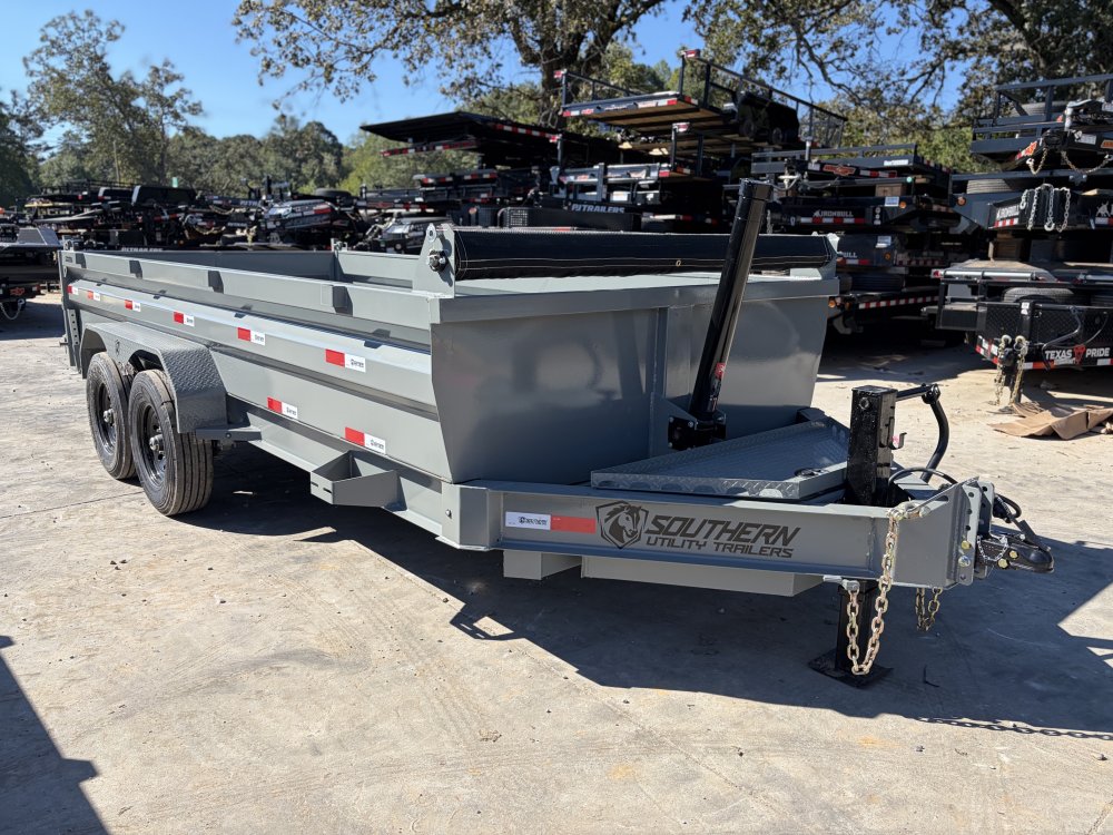 2026 Southern Utility Trailers 2026 Southern Utility Trailers 7x16 14K Dump Trailer - 2' Sides, Tele