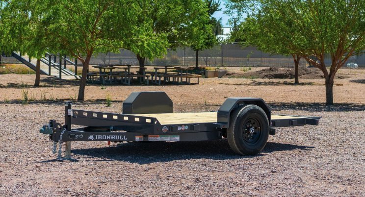 2026 Iron Bull 2026 Iron Bull TSB Tilt Trailer 7K GVWR - Torsion Axle, Gravity Tilt, Removable Fende