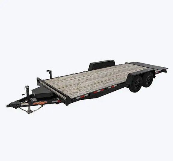 2024 Down To Earth Trailers 7x20 10k 7 ton Full Hydraulic Tilt Trailer