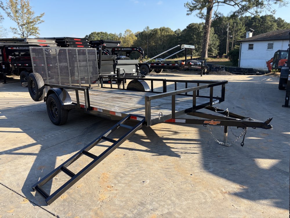 Needs pics 2024 Down To Earth Trailers Down 2 Earth 7x14 Utility Trailer - Dexter Axle, Tube Rail Si