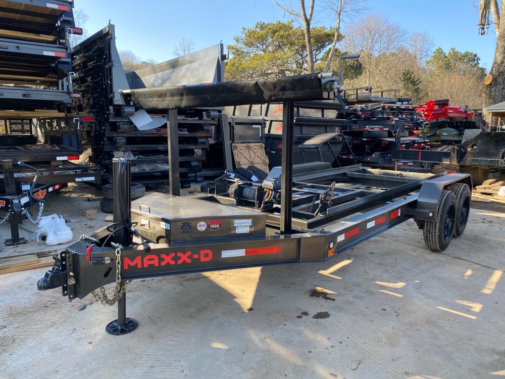 2023-MAXXD-Trailers-Roll-Off-Trailer-16K-8-Ton-Bumper-Pull-Trailer-Only-R16K714HX