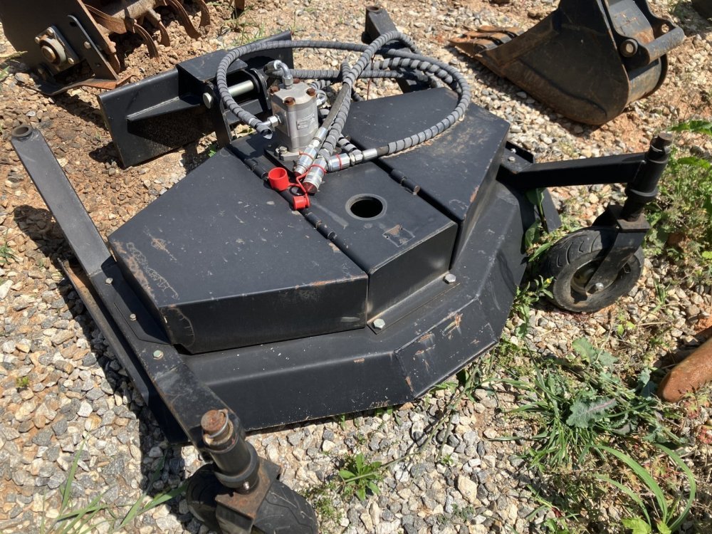2024 Everun Mini Skid Steer Grass Cutter Attachment 15gpm max flow