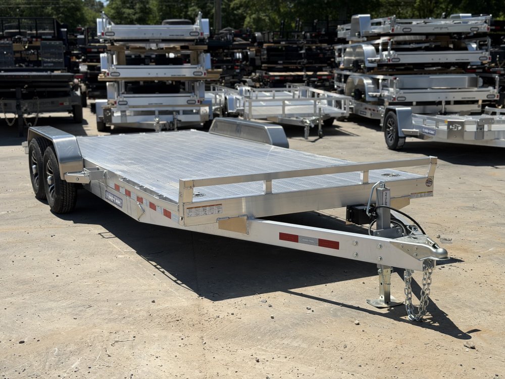 2026 Sure-Trac 2026 Sure-Trac 7x20 Aluminum Car Hauler Trailer 10K GVWR - Extruded Aluminum Floor, P
