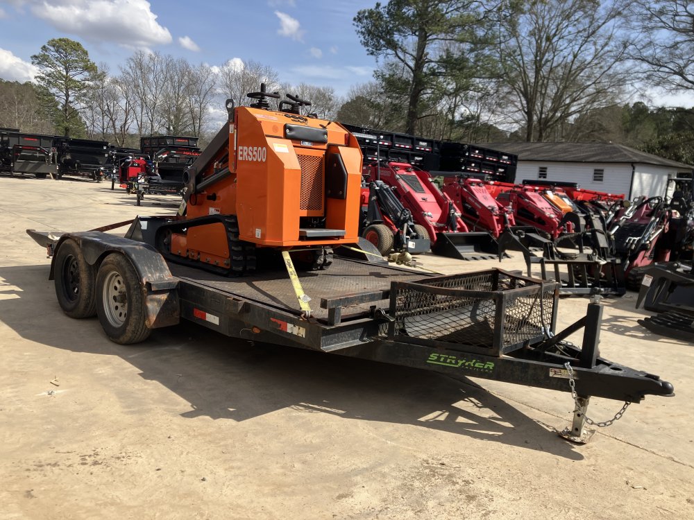 2023 Everun ERS500 Mini Skid Steer + Tilt Trailer