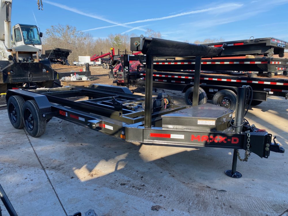 2023-MAXXD-Trailers-Roll-Off-Trailer-16K-8-Ton-Bumper-Pull-Trailer-Only-R16K714X