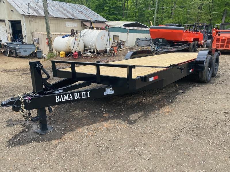 2026 Bama Built 7x22 14k 7 ton Tilt Deck Gravity Partial Trailer
