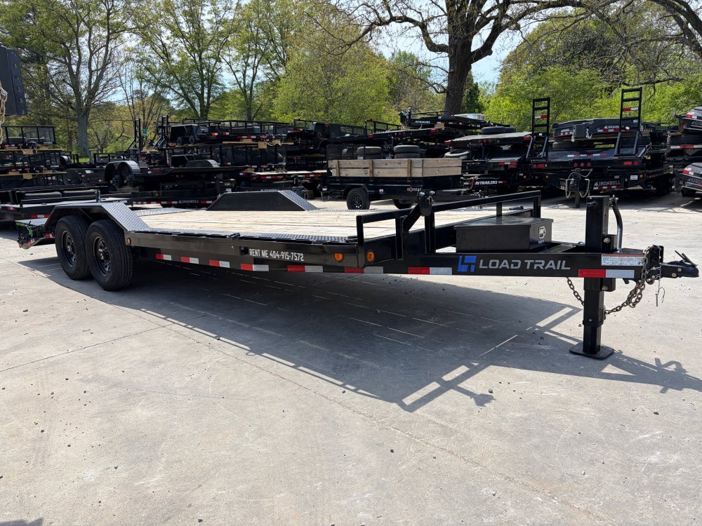 2026 Load Trail 8.5x22 14K Equipment Trailer - 102" Wide, &frac14;" Drive Over Fenders, Mega Ramps, Toolbox