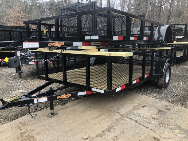 2025-Down-To-Earth-Trailers-6.5x14-3500#-3.5K-Single-Axle-Utility-Trailer-U3.5k614MD