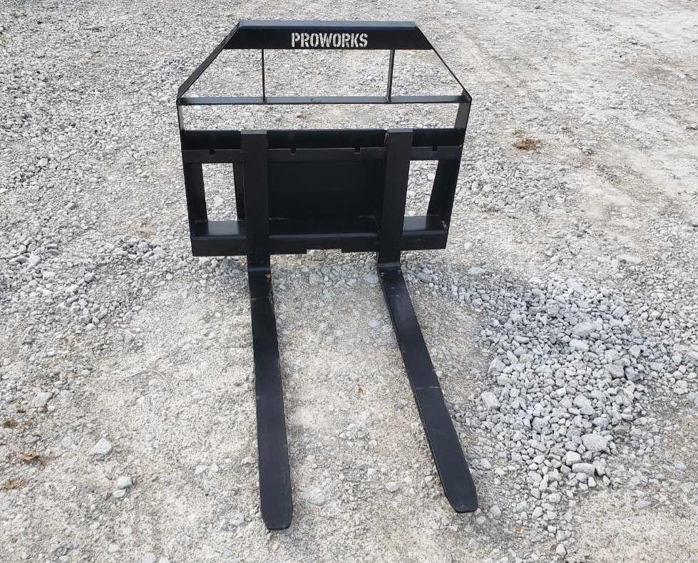 2024 Proworks Mini Skid Steer Pallet Forks