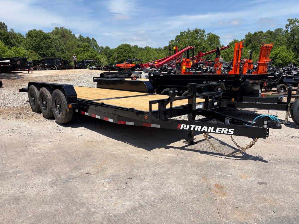 2026 PJ Trailers 7x22 20k 10 ton Gravity Partial Tilt Deck Trailer