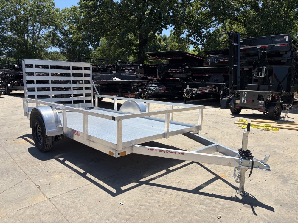 2026 Alcom Trailers 2026 Alcom High Country 6x12 Utility Trailer 2,990 GVWR - Single Axle, 15" Wheel