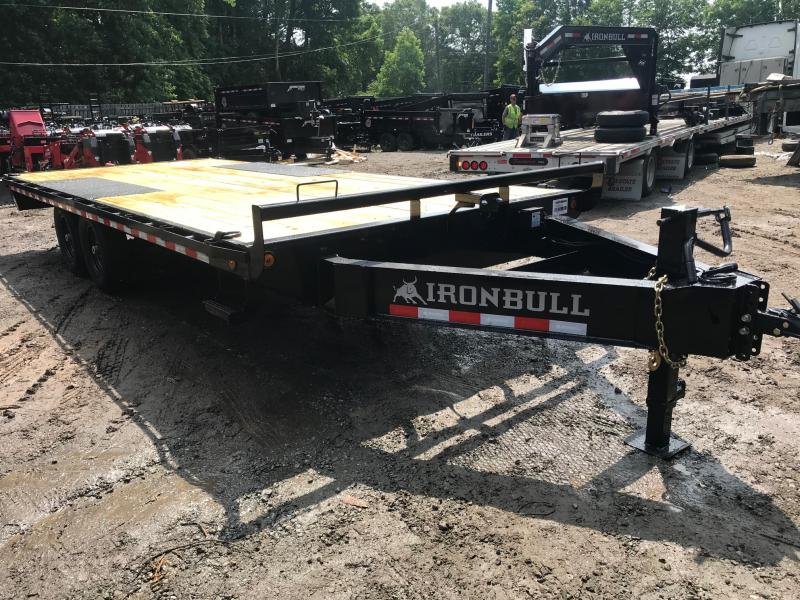 2025-Iron-Bull-Trailers-8.5x22-14k-7-Ton-Flatbed-Deckover-Trailer-F14K822SI