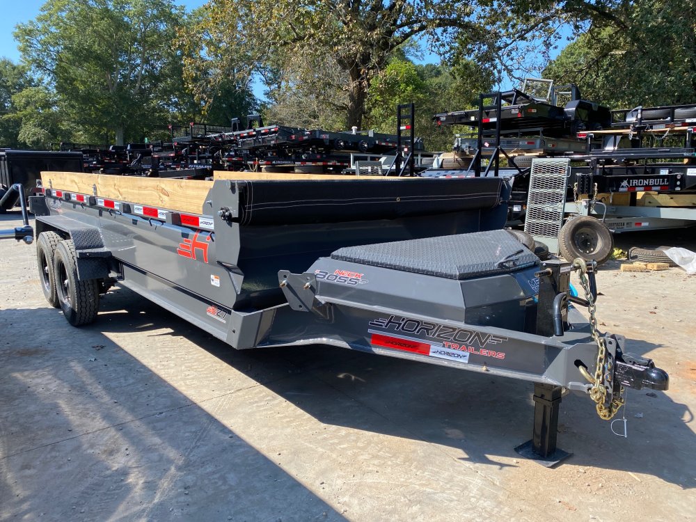2026 Horizon 7x16 2' 14k 14ply Dump Trailer EZ7 Ash Gray
