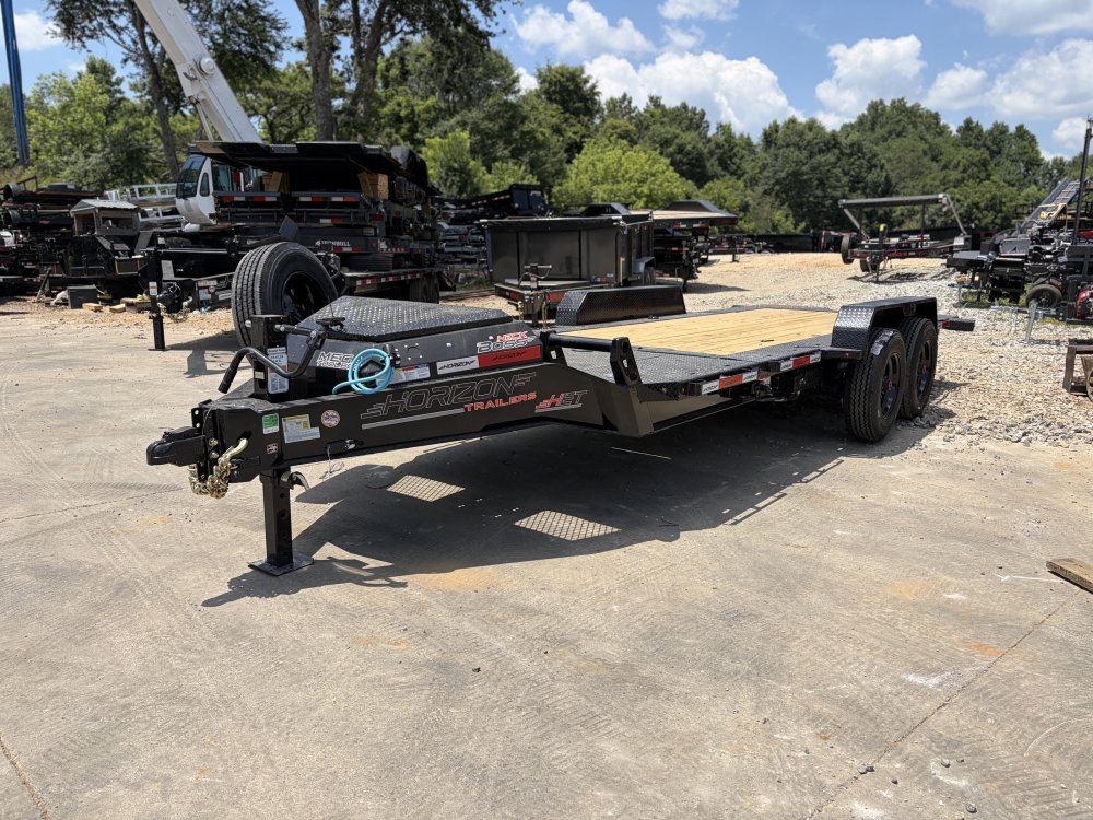 2026 Horizon 2027 Horizon HET 7x24 Gravity Tilt Equipment Trailer 21K GVWR - 10K Super Singles, 16' 