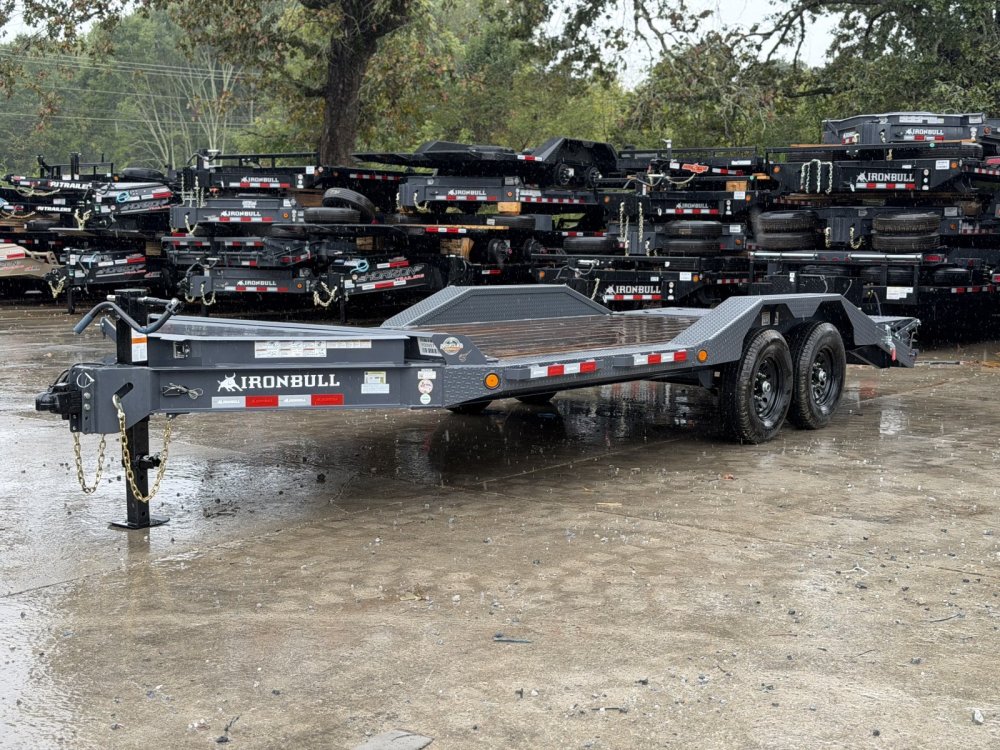2026 Iron Bull EWB 8.5x20 14k Drive Over Fender Wood Deck Rampage Ramps