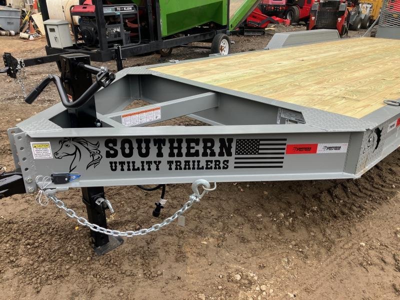 2025-Southern-Utility-Trailers-7x16-16k-Equipment-Trailer-HD-Fold-Up-Ramps-E16K716S