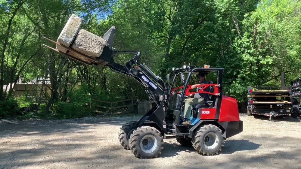 2023 Iron Rhino IR3000WL Open Canopy Articulating Wheel Loader