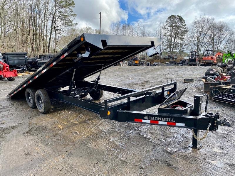2026 Iron Bull 8x22 TDP 14k 7 Ton Power Tilt Dual Cylinder