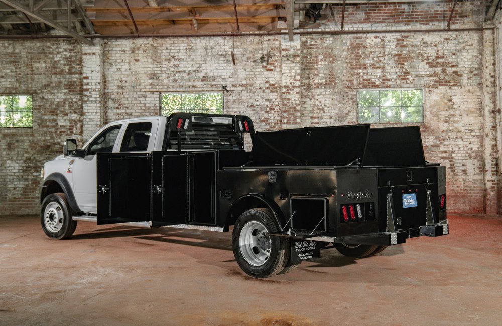2026 Wil-Ro Utility Truck Bed 8'6" X 96" BLACK