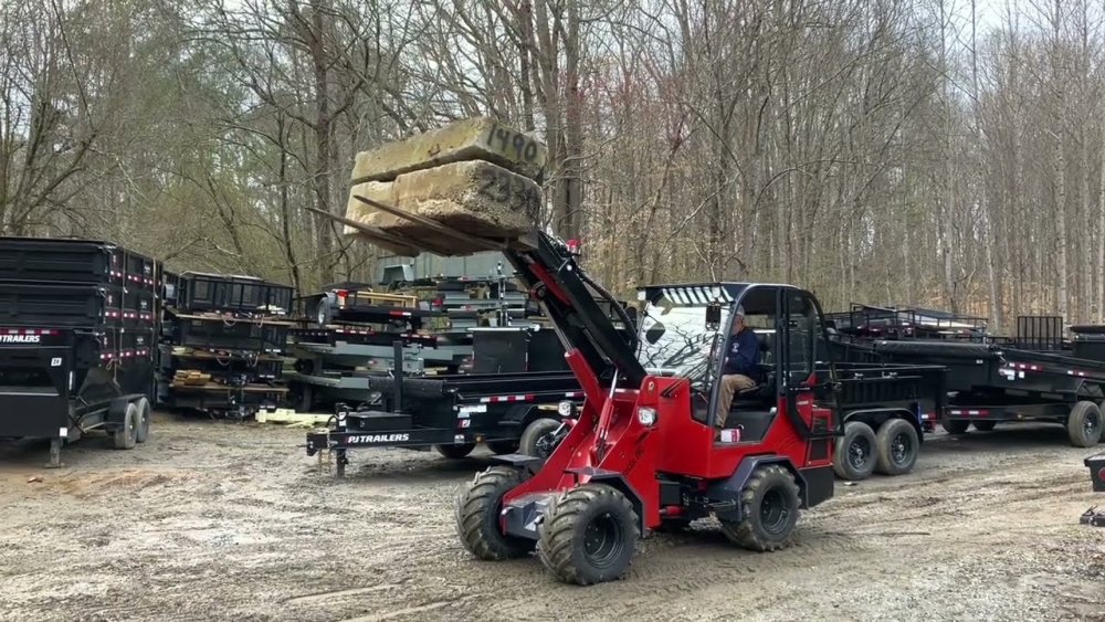 2023 Iron Rhino IR4000TELE Enclosed Cab Articulating Wheel Loader