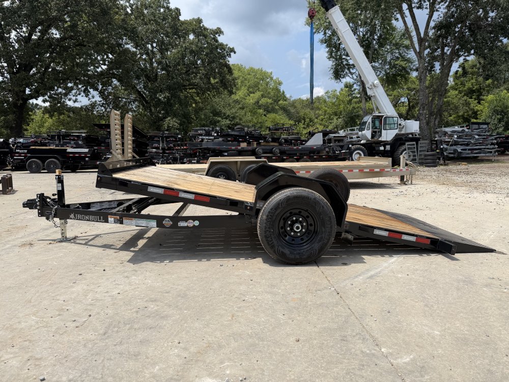 2027 Iron Bull Iron Bull TSB Tilt Trailer 7K GVWR - Torsion Axle, Gravity Tilt, Removable Fenders, T