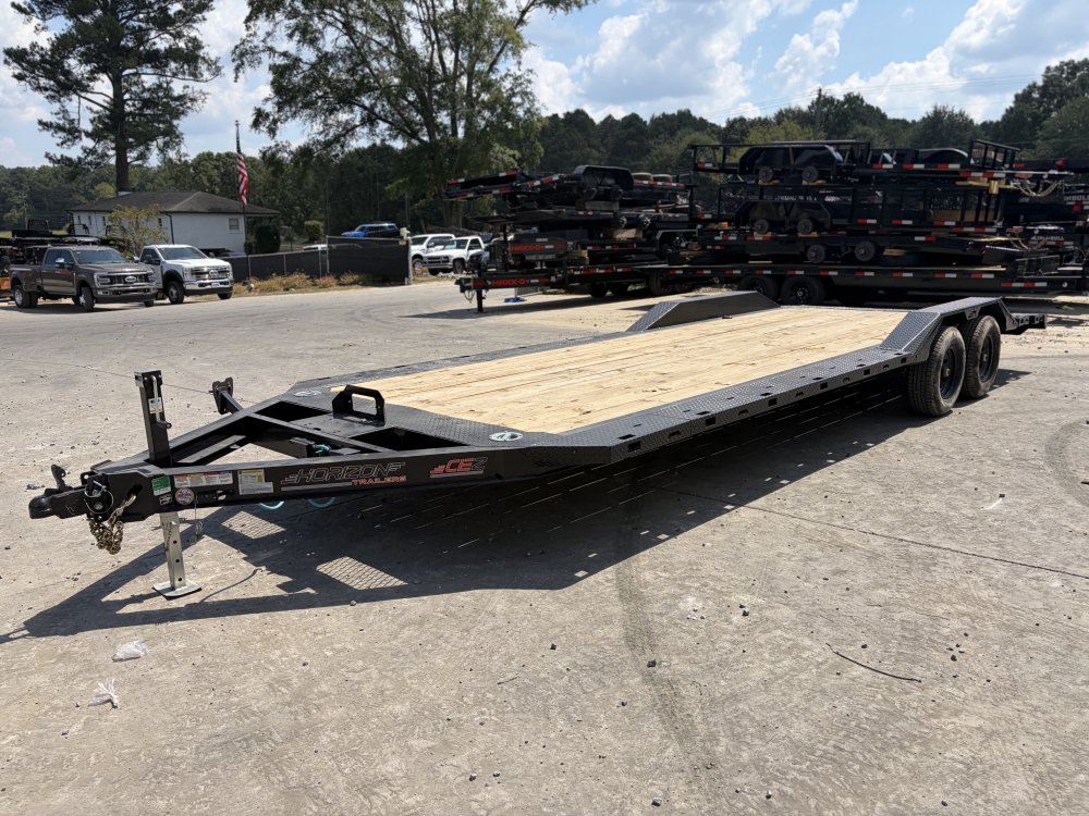 2027 Horizon 2027 Horizon CEZ 8.5x24 11.3K Car Hauler - 102" Wide Deck, Drive-Over Fenders & Low-Pro
