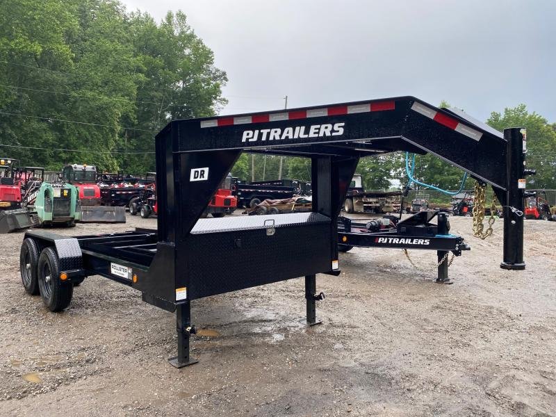 2023-PJ-Trailers-Gooseneck-15.6k-7k-Axles-DR-Rollster-Roll-Off-Trailer-R14K714GP
