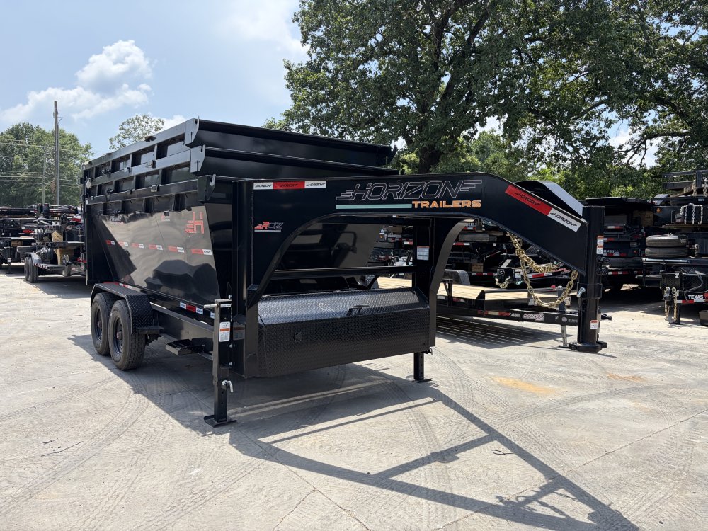2026 Horizon RDZ Gooseneck 7X14 16K Roll Off System with 3 cans