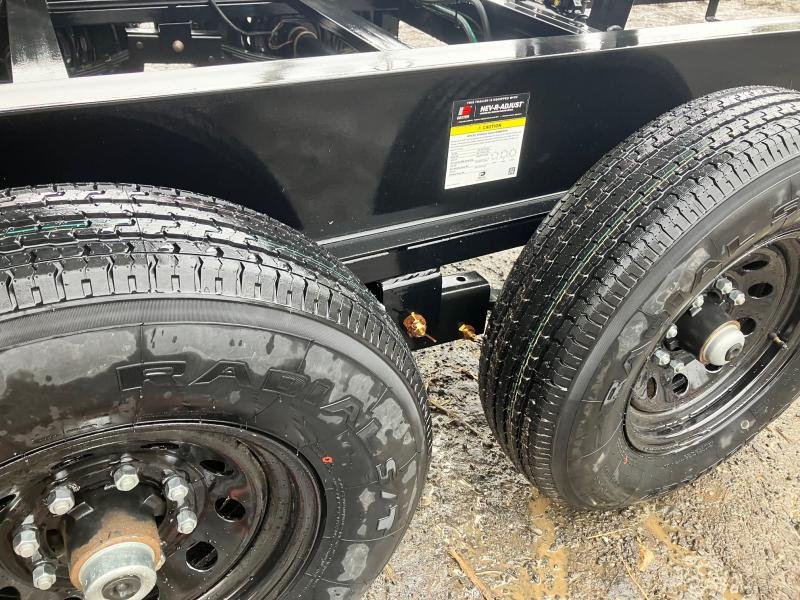 2026-Iron-Bull-Trailers-8x14-14K-Fold-Down-Sides-Deckover-Dump-D14K814I