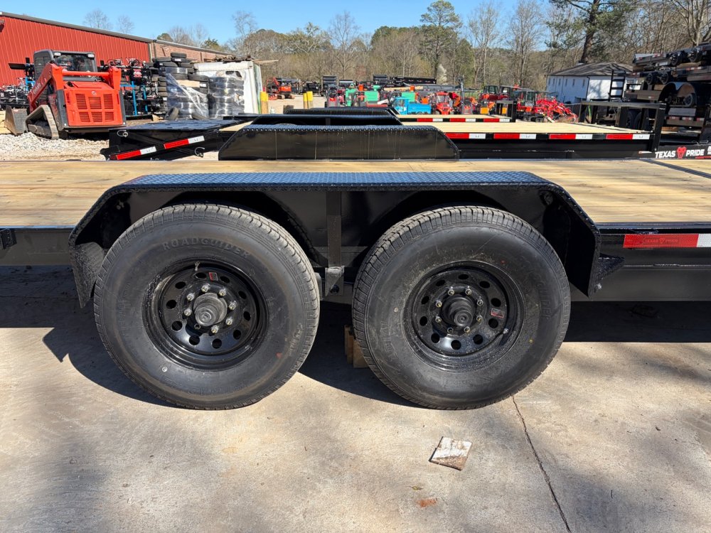 2026-Texas-Pride-7x22-Manual-Tilt-Equipment-Trailer-16K,-14-Ply-Tires,-Dual-Jacks-T16K722T