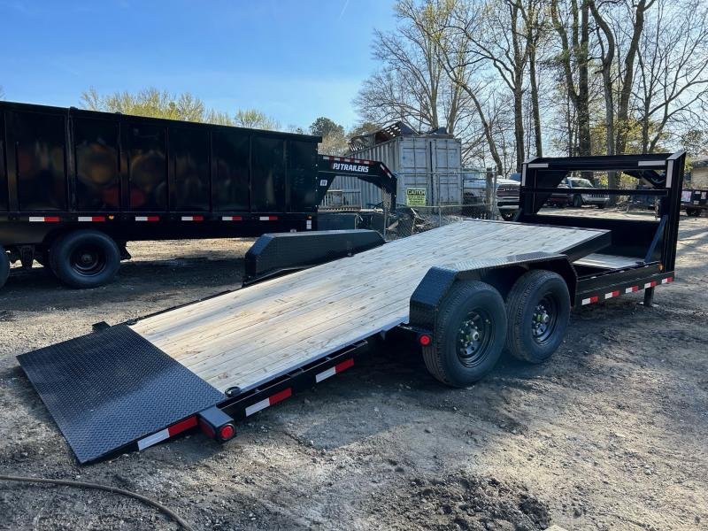 2026 PJ Trailers 7x20 15.6k Tilt Deck Gravity Tilt GooseneckTrailer