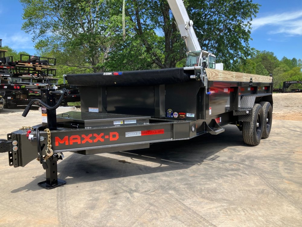 2026 MAXXD Trailers DKX 7x14 2ft 14k Dump Trailer Barn Door/ Spread Gate