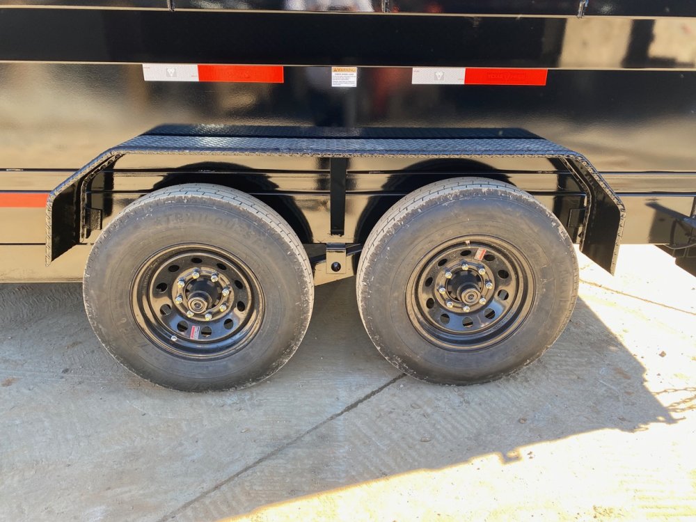 2026-Texas-Pride-7x16-4ft-14K-Dump-Trailer-TELE-Hoist,-7-Gauge-Floor,-6"-Channel-Frame,-Built-In-GPS