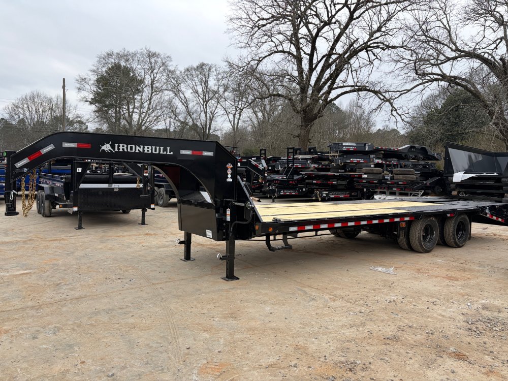2026 Iron Bull FLG 8.5x25 22K / 25K Iron Bull Gooseneck Deckover
