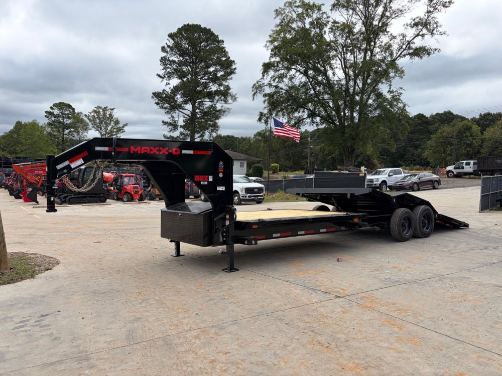 2027 MAXXD Trailers 2027 MAXX-D G9X 8.5x26 Gooseneck Gravity Tilt Trailer - 21K GVWR, 10K Axles, 17.