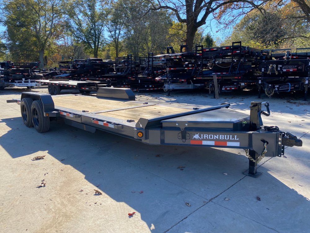 2026-Iron-Bull-Trailers-7x22-16K-Tilt-Deck-Equipment-Trailer-Heavy-Duty-Manual-Tilt-with-Toolbox-Mod