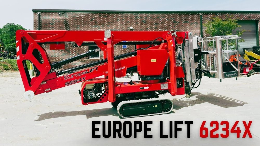 2025 Europe Lift TR6234X 62' Track Drive Aerial Boom Lift