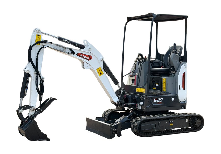 BOBCAT E20 Half Day $190 Full Day $270