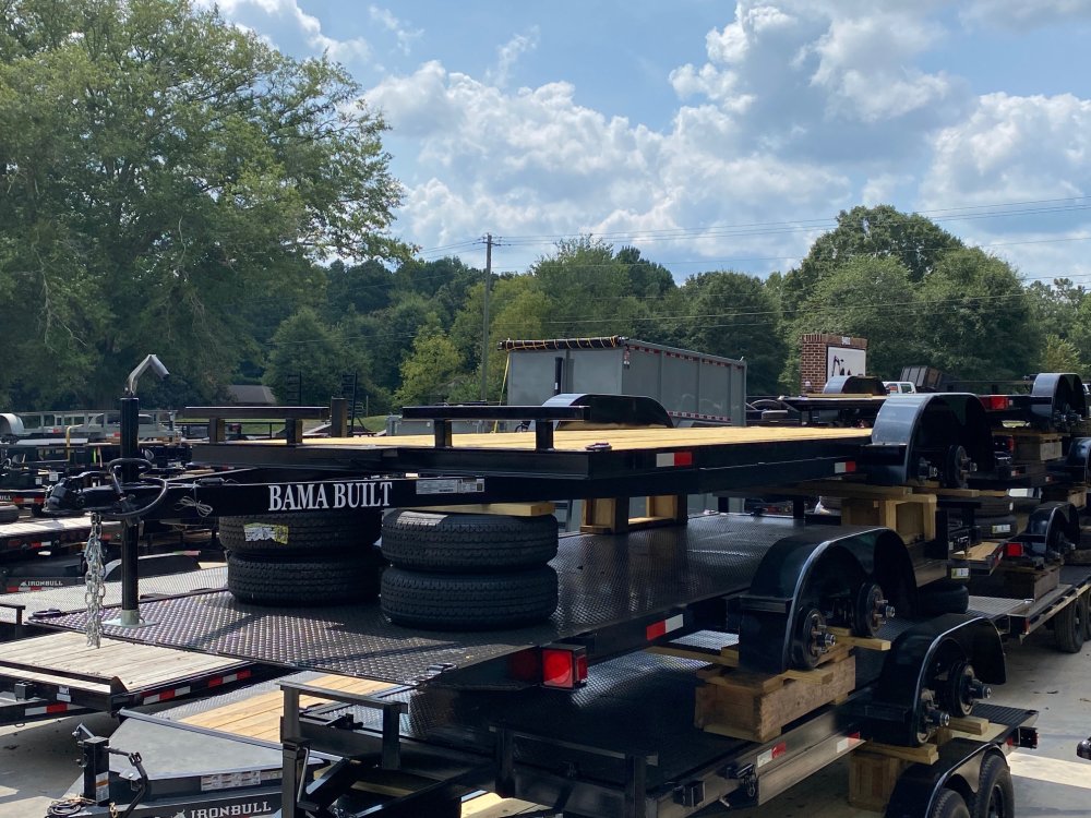 2026 Bama Built 7x20 7k Car Hauler w/ Winch Plate, Removable Fender