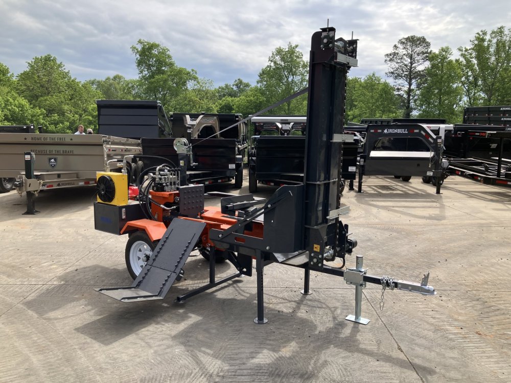 2026 RIMA LS37PRO+C Log Splitter with Conveyor - 37TON, 20.8HP Honda