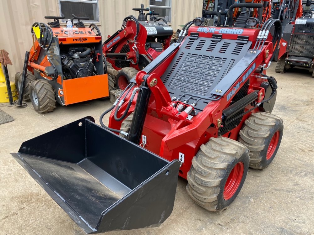 2022 Iron Rhino IR480 Wheeled Mini Skid Steer w/ Joystick Controls