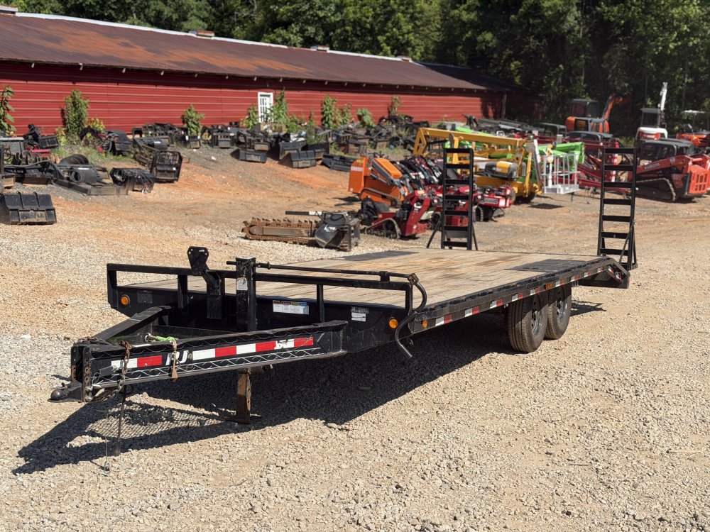 2018 RENTAL 8X22 14K Deckover Trailer