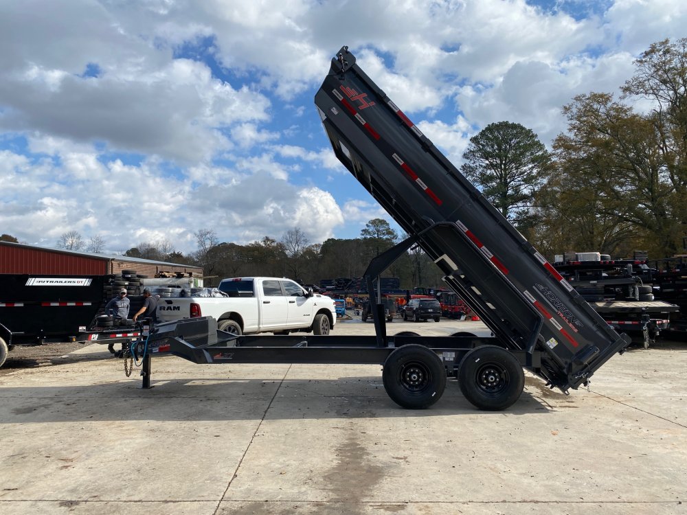 2026-Horizon-7x16-14K-3ft-7-Ton-14000#-Dump-Trailer-D14K7163HZ-GRY