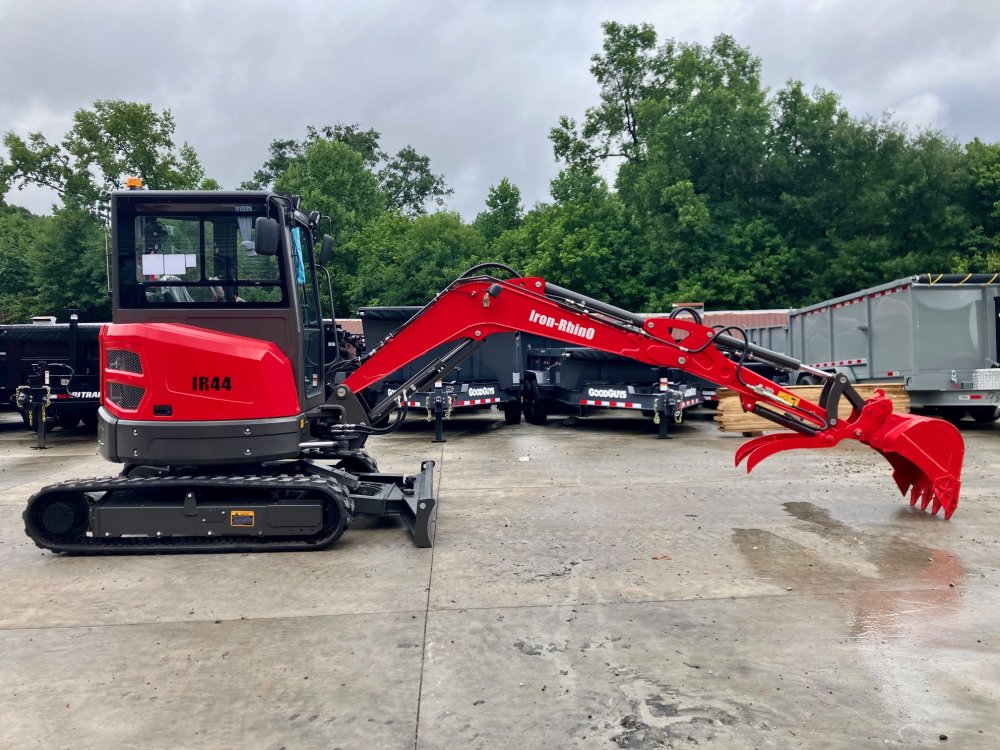 2024 Iron Rhino IR44 Mini Excavator w/ Angle Blade Free Shipping*