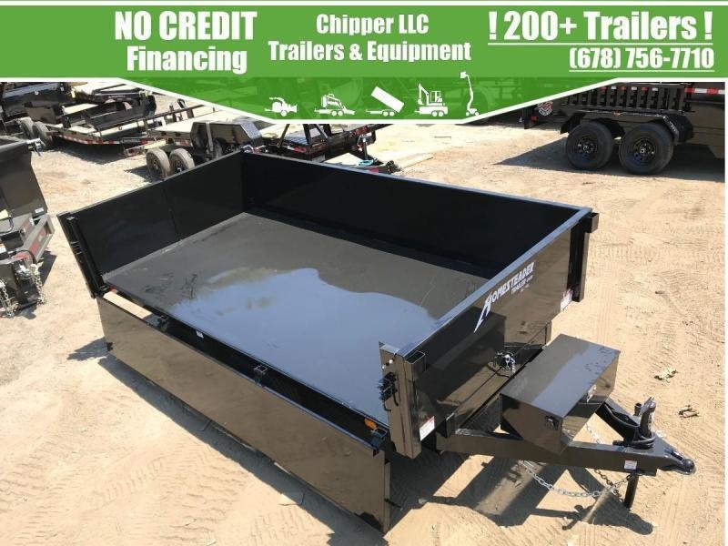 2024-Homesteader-Trailers-6x10-7K-2ft-Fold-Down-Side-Combination-Gate-Dump-D7K610CH